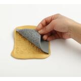 Cernit plaque de texture Mandala - Gris