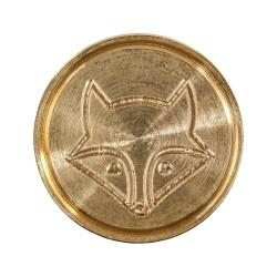 PASTILLE LAITON SUR BROCHE 24mm