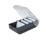 Boîte à fiches bristol et Flash Cards A8 Office - Noir