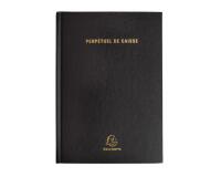 Agenda bureau 14,8x21 cm Caisse Perpétuel Journalier - Noir