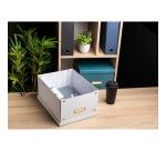 Cajas de almacenamiento NeoDeco - 29x38x19 cm, A4+ - Blanco