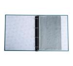 Album photo classeur 60 pages noires OfficeByMe - Bleu canard