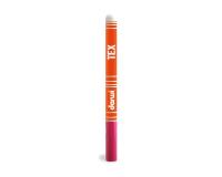 DARWI Marqueur Peinture Textile Pointe Conique Fine 1mm - Rouge cerise