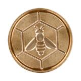 PASTILLE LAITON SUR BROCHE 24mm