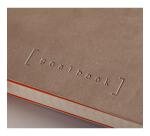Rhodiarama Goalbook souple A5 240 pages dot papier blanc 90g - Taupe