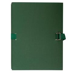 Chemise dos extensible papier - 24x32cm - Vert foncé