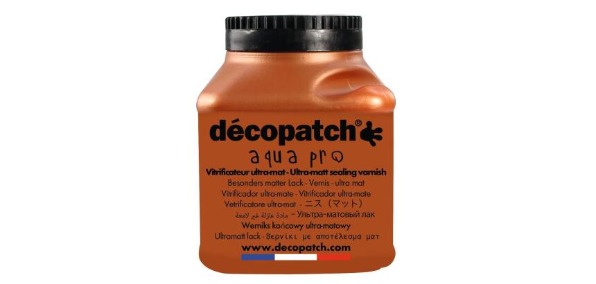 Vitrificateur mat 180ml multilangues - Marron