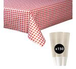 Nappe en rouleau papier damassé - 50x1,18m