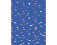 883 - Pochette 20 feuilles Décopatch - Bleu