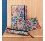 Céleste CUIR Trousse SLIM 19,5x2,5x4 cm Multicolores