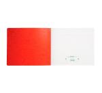 Piqûre 27x32cm à tête paresseuse 13 colonnes sur 1 page - 31 lignes - 80 pages - Couleurs assorties