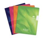 Cahier piqué 8000 CARTE 17x22 cm 60 pages grands carreaux 90 g - Assortis