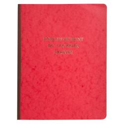 Le Dauphin Incoming Mail Book 80 Pages 320x240 - Red