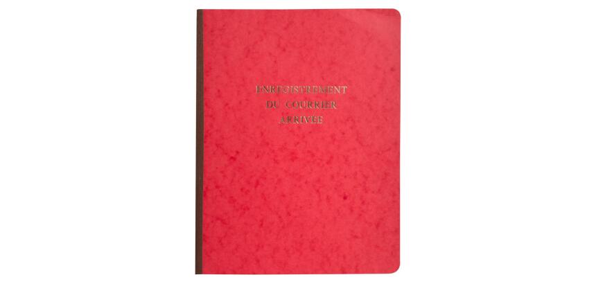 Geniet register 320 x 240 inkomende post 80 pagina's - rood