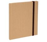 Carnet Nature 220x170, 192 pages lignées - Beige