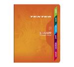 Textes piqué 7000 17x22 cm 120 pages grands carreaux 70 g - Assortis