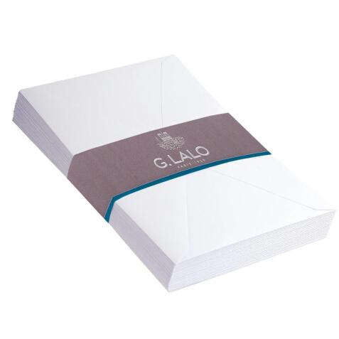 25 enveloppes 131x190mm Diploma gommées - extra blanc