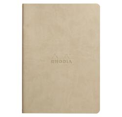 Rhodiarama piqûre textile A5 64 pages dot papier ivoire 90 g