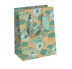 My Garden, kraft, sac moyen 21,5x10,2x25,3 cm - Vert