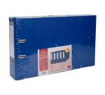 Lot de 5 classeurs à levier intérieur et extérieur en polypropylène - dos de 80mm - mécanique Prem'Touch - A4