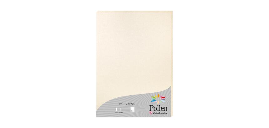 Feuille Pollen 210 x 297 mm 210 g/m2 - Etui de 25