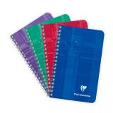 Carnet reliure intégrale 7,5x12cm 100 pages uni - Assortis