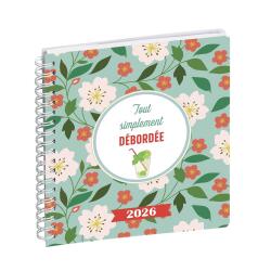 Agenda de bureau Lady 18S spiralé Dodo & Cath 15 x 17 cm Semainier Janvier à Décembre 2026 - Visuel