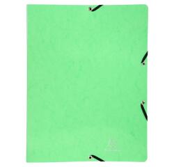 Carpetas cartulina lustrada con gomas - Iderama ® para archivar A4 - 2 anillas en O 15 mm