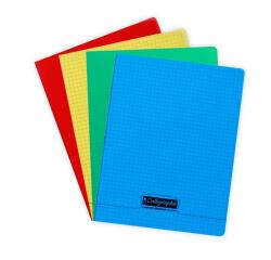 Heft 8000 POLYPRO 17x22 cm 96 Seiten kleine Kästchen 90 g - Sortiert