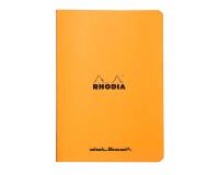 Cahier piqué Rhodia Classic 14,8x21 cm 96 pages dot non détachables 80g - Orange