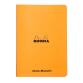 Cahier piqué Rhodia Classic 14,8x21 cm 96 pages dot non détachables 80g - Orange