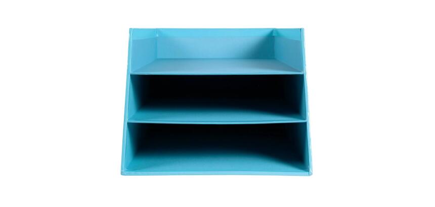 Corbeille à courrier Combo 3 niveaux carton Aquarel