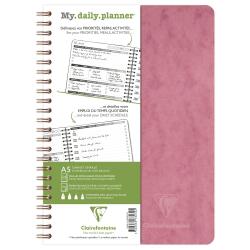 My.daily.planner Age Bag carnet reliure intégrale A5 250 pages détachables - Rose antique