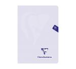 Carnet piqué Mimesys PASTEL A5 96 pages petits carreaux couverture polypropylène - Assortis