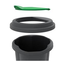 PoubelleTri Bin EcoBlack - Noir