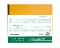 Piq#re TVA Sorties text FR 31 lines with identification sheet