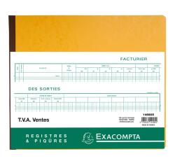 Geschaeftbuch 27x32 MwSt Verkauf 80S BEL