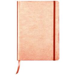 CUIRISÉ Carnet souple A5, 144 pages lignées - Cuivre