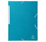 Chemises à élastiques à rabats Maxi Capacity carte enduite Teksto - A4 - Couleurs assorties