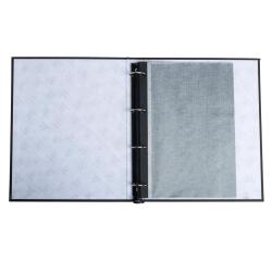 Ricambi da 20 pagine per album raccoglitori per foto. - Nero