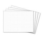 BLOC QUADRILLÉ 10X10, Bloc de 50 feuilles 90g/m2 au format 29.7x21cm