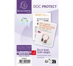 Etui de protection 3 volets PVC lisse 20/100e - Cristal