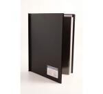 Carpetas de fundas rígidas PVC rígido 14/10e - (Vistas: 48 Fundas: 24) - 44,5x35 cm (Vertical ) para A3 - Negro