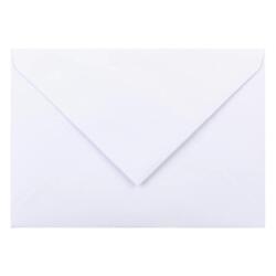 20 enveloppes Vélin doublées C6 (114x162mm)gommées - extra blanc