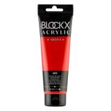 Peinture acrylique fine tube 120ml - Rouge blockx