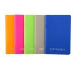 Répertoires 140X90 80 pages 5 Couleurs lignées - Couleurs assorties