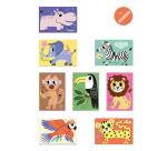 Puzzles Sticks, Animaux de la savane - Multicolore