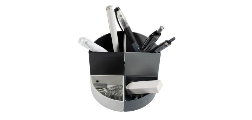 Pot à crayons modulable The Quarter Shades of Grey - Nuances de gris