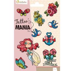Tattoo' Mania, Fée - Multicolore