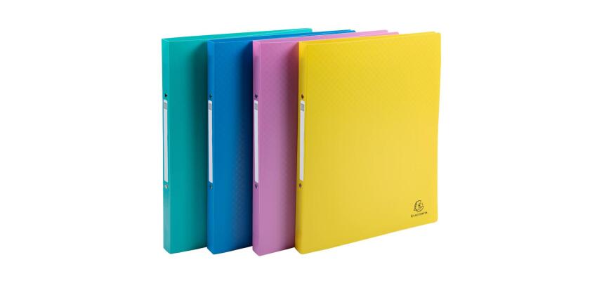 Classeur 2 anneaux 15mm polypropylène Forever Young - A4 - Couleurs assorties